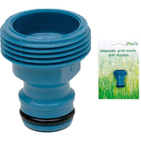 Adattatore rubinetto maschio 3/4 Pluvia Plasticok7
