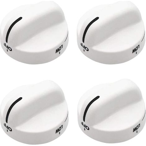 4 boutons de commande de remplacement wp8273104 compatibles avec cuisinière/four 8273104 ps393679 8273112 wp82731 (1/5)