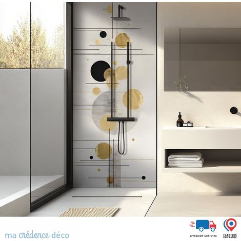 Panneau de douche : Constellation Silencieuse 2 - Alu composite - 120 - 245 (1/3)