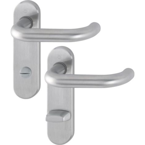 Set di maniglie a breve distanza Paris E138Z/353K VA F69 SK/OL con pomello rotondo (1/2)