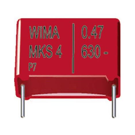 Wima MKS condensador de polipropileno 22 µF 100 V