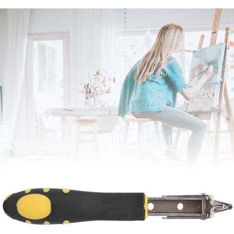 arrache-clous pour châssis en toile, outil pour retirer les clous sur les planches à dessin, pinces, cloueuse manuelle pour châssis en toile, outil pour retirer les clous (1/4)