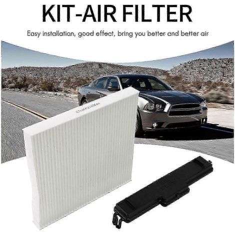 Compatible avec les kits de filtres de climatisation Ram 1500/2500/3500 (y compris le couvercle de porte), remplace directement les modèles 68052292AA et 68318365AA. (1/5)