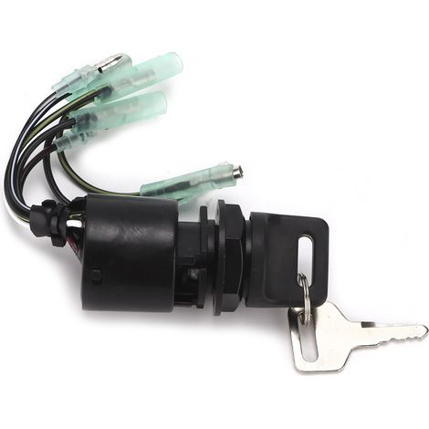 Zündschalter mit Schlüsseln 35100-ZV5-013, Ersatz für Außenbordmotor BF115 BF135 BF150 BF200 BF225, neu, kompatibel. (1/5)