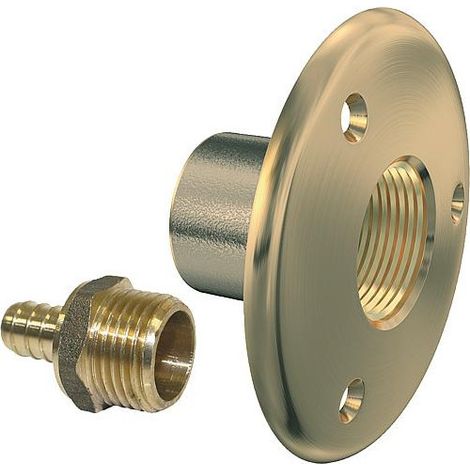 Wanddurchführungsleuchte Watts 6505 Pressanschluss D12mm 1/2 „IG (1/2)