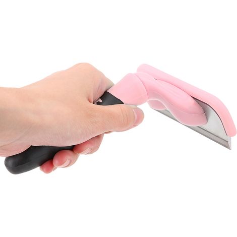 Peigne pour enlever les poils de chien, brosse de toilettage pour chat, outils de toilettage pour animaux de compagnie (bleu) (1/5)