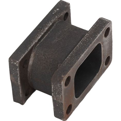 Adaptateur de collecteur T3 vers T3 en fonte pour turbocompresseur, compatible avec bride T3. (1/5)