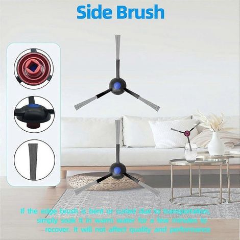 Set di ricambi per l'aspirapolvere robot ECOVACS DEEBOT T30S/T30S Combo: spazzola e filtro. (1/5)