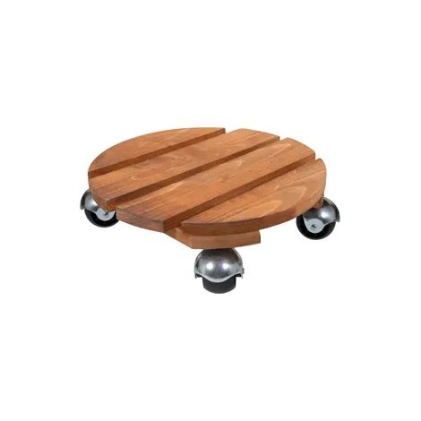Rotolo per piante rotondo Basics 30 cm legno naturale - Louis Moulin