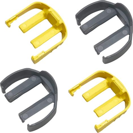 Set of 4 C-clips for K2-K7 pressure washers - Quick connection - Hose replacement parts - Quick connection loop - Gun and hose accessories (1/5)