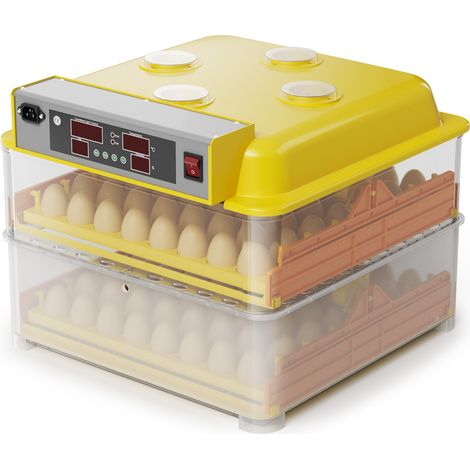 Incubadora 112 huevos automática Incubación Criadero Control Temperatura Nacedora Aves