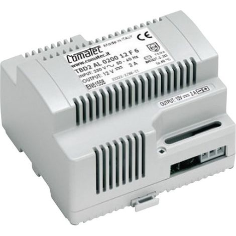 Comatec TBD2/AL.0200.12/F6 Hutschienen-Netzteil (DIN-Rail)  12 V/DC 2 A 24 W   Inhalt 1 St. (1/2)