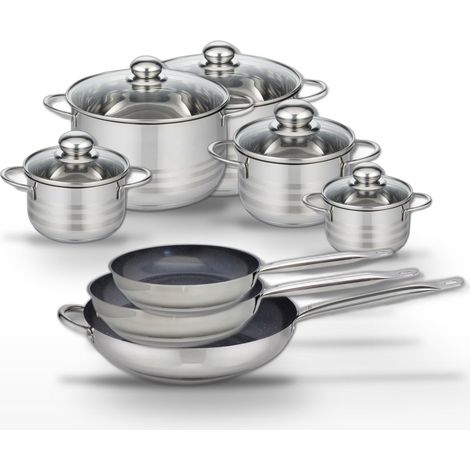 Lot Poêles 24/28/32 cm Elo Profi Therm Platinum et Faitouts 12/14/16/20/24 cm (1/5)