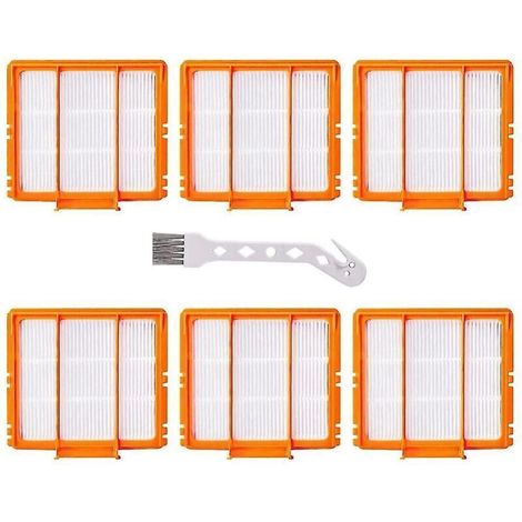 Packung mit 6 Ersatz-HEPA-Filtern für den Shark Ai Av2501s Staubsauger (1/3)