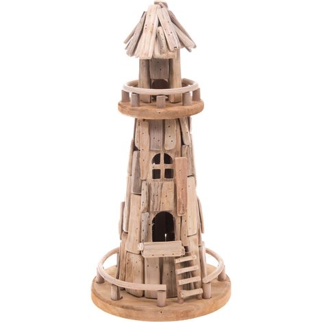 Modellino Faro in Legno H 42 cm (1/4)