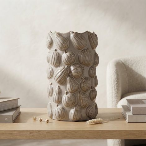 Blanc Pumpkin Harvest Vase (1/2)