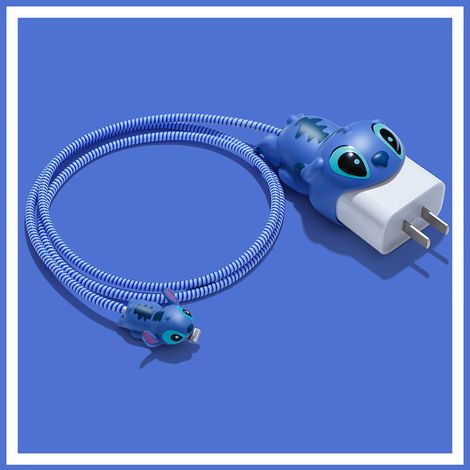 Étui de protection pour tête de charge en forme de morsure pour iPhone 13, Apple 12, enrouleur de câble anti-casse 20 W, ensemble de trois pièces.