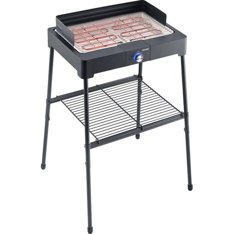 Severin PG 8566 Barbacoa eléctrica negra 2200 W