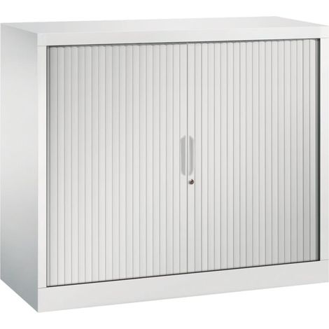 C+P Armoire à rideau en acier, 1000x1200x430 mm, 7035 (1/5)