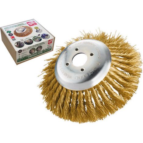 Cepillo para desbrozadora de 170 mm con hilos LIZ