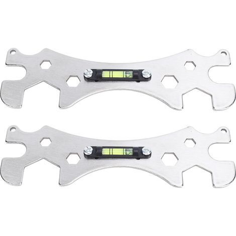Shower wrench, Portable multifunctional tool, High-precision bathroom repair wrench for home, 2 pieces (1/5)