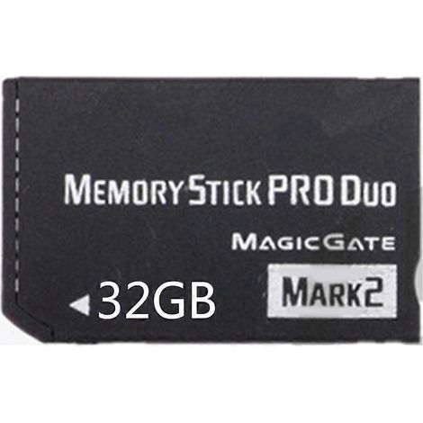 Speicherkarten für Spiele 4 GB/8 GB/16 GB/32 GB passend für PSP1000/2000/3000 Memory Stick Pro-32 GB