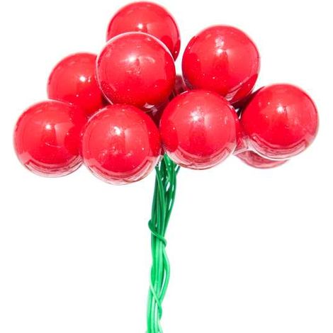 ARPIMEX Box 144 Mini Sfere Natale Vetro D 20 Mm Rosso