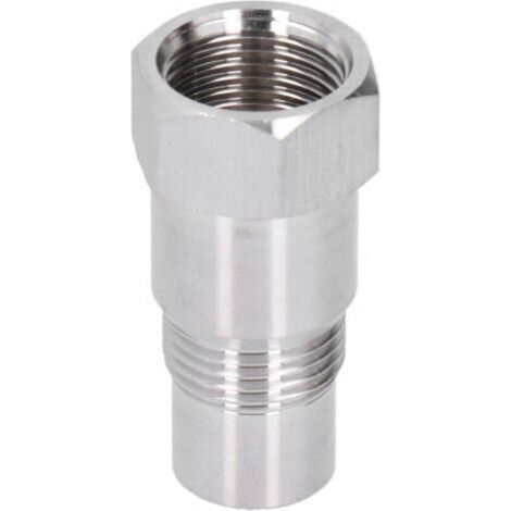 Adaptateur pour sonde lambda O2, sonde lambda haute résistance pour indicateur de dysfonctionnement moteur automobile, compatible avec la plupart des véhicules, M18 x 1,5 mm (1/4)