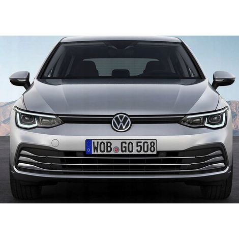 Strisce cromate per la griglia della VW GOLF VIII (1/5)