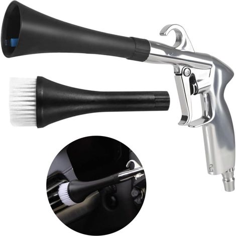 Druckluft-Ausblaspistole, Kompressor-Ausblaspistole, Druckluft-Autoreinigungspistole, Hochdruck-Ausblaspistole, ergonomischer Griff zur Reinigung von Autos, Böden und Decken (1/5)
