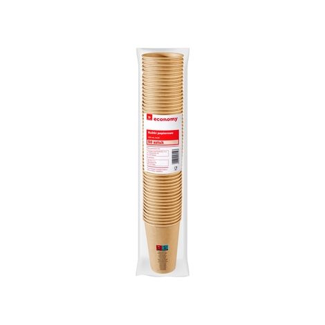 Gobelets en papier kraft TGE 400 ml 50 pièces