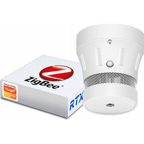 Détecteur de fumée intelligent TUYA ZigBee (1/5)