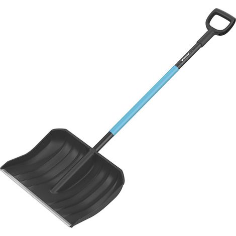 Cellfast Pelle a neige 49 x 140 cm, large poussoir a neige avec manche ergonomique et poignee D, pelle legere en plastique avec manche aluminium, ideale pour allee trottoir et jardin (1/3)