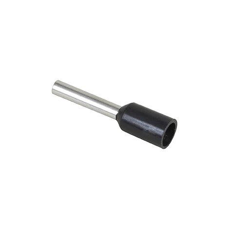 Embout pour fil souple section 1,5mm² Noir - Prix à la pièce