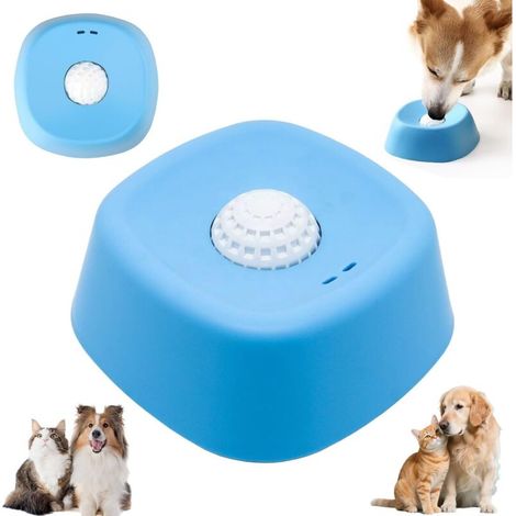 Lecknapf für Hunde, Leckmatrix für Hunde, Leckspielzeug für Hunde, Lecknapf für Hunde mit langsamer Fütterung, Langsame Fütterung für Katzen fördert gesundes Fressen und langsame Verdauung (Blau) (1/5)