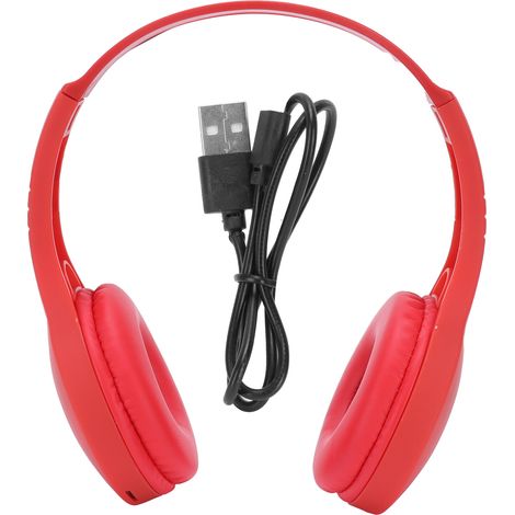 G58 Bluetooth-Headset mit Frontbefestigung, Bluetooth 5.0 Stereo-Headset für Sport (rot) (1/5)