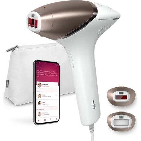 Epilatore SERIE 8000 Lumea Ipl Prestige White e Pink Philips BRI945/00
