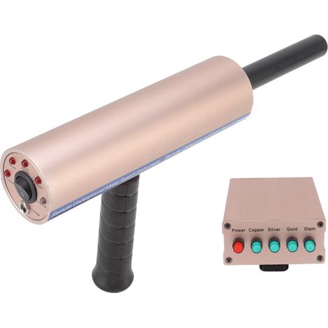 Détecteur de métaux Detective, portée 1200 m, profondeur 25 m, 3 antennes, AKS, pour la recherche d'or souterraine, prise UE 100-240 V (1/5)