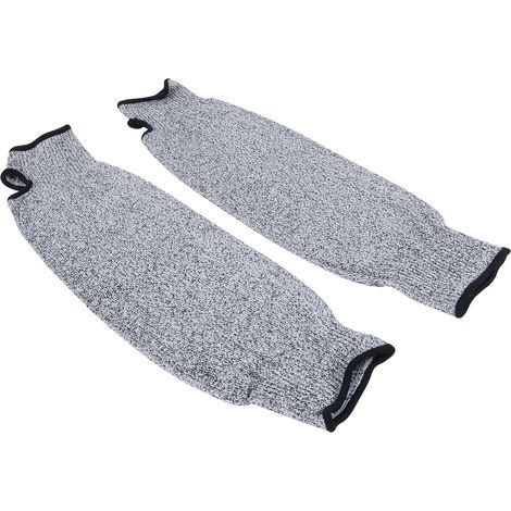 paire de manchons de protection de bras de 45 cm, niveau de protection 5, résistants aux coupures, pour le jardin. (1/5)