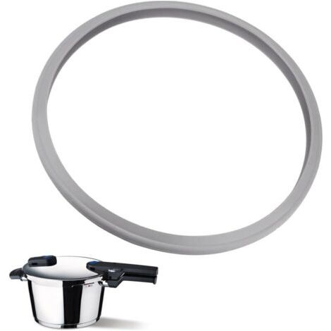 Pair Joint d'étanchéité de 22 cm pour Autocuiseur Fissler WMF, Joint Cocotte Minute Remplacement pour Fissler 6.5L, Anneau d'étanchéité Silicon pour Autocuiseurs, Accessoires Couvercle (1/4)
