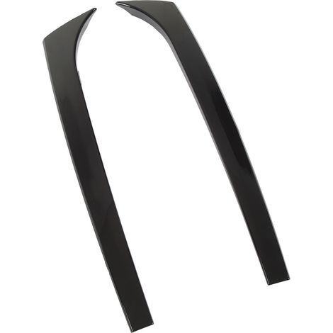 2 Stück Heckscheiben-Seitenspoiler als Ersatz für Mercedes-Benz C-Klasse W204 Variant Touring (2007–2014), glänzend schwarz (1/5)