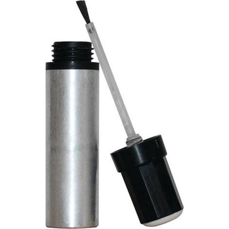 PINCEAU RETOUCHE VIDE BOUCHON BLANC + BILLE 12ML COLORMATIC