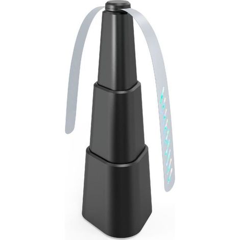 Noir - BST Ventilateur électrique répulsif anti mouches pour table et extérieur, Garde les mouches et les ins (1/4)