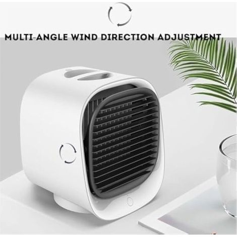 Mini-Klimaanlage, tragbar, 3-in-1-Luftkühler, Ventilator, 3-stufige Klimaanlage, persönliche tragbare Klimaanlage, leise Mini-Klimaanlage für Zuhause und Büro – Fei Yu (1/5)