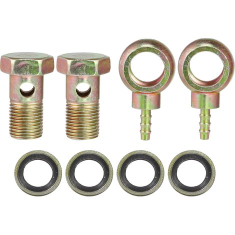 Raccord Banjo Adaptateur M16x1.5 6mm 2 Pièces pour Freinage (1/5)