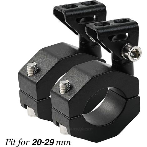 Support de phare LED réglable pour moto, fixation pour feu antibrouillard auxiliaire, accessoires moto (1/5)