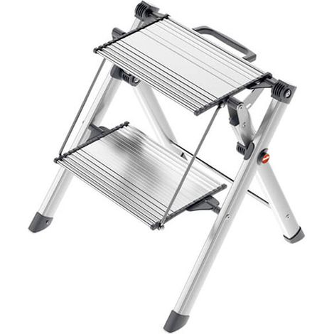 Klapptritt für Profis - 2 Stufen - Maximale Arbeitshöhe 2.40m - 4310-100 (1/5)