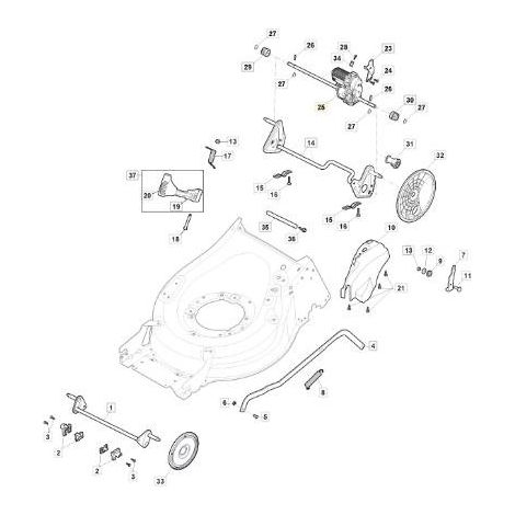 TRASMISSIONE ELET. GT-ME 512 (72V) MP1 ORIGINALE STIGA - 118400991/0