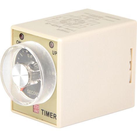 Relais temporisé à la mise sous tension AH3-3 AC 220V 50/60Hz (60S)