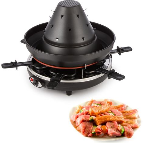 Taste Volcano Tartarengrill Raclettegrill 1500 W 6 Personen schwarz (1/5)